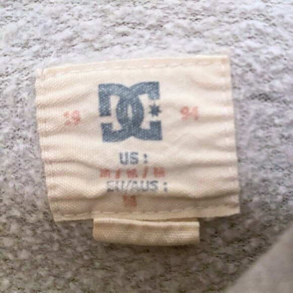 DC Shoes Cozy Gray Zip-Up Hoodie – Size M 🔥 - Picture 7 of 10